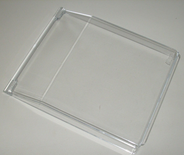 Spritzschutzklappe 1 fach - groß; glasklar