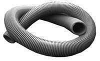 Staubsauger - Schlauch ND 50 grau